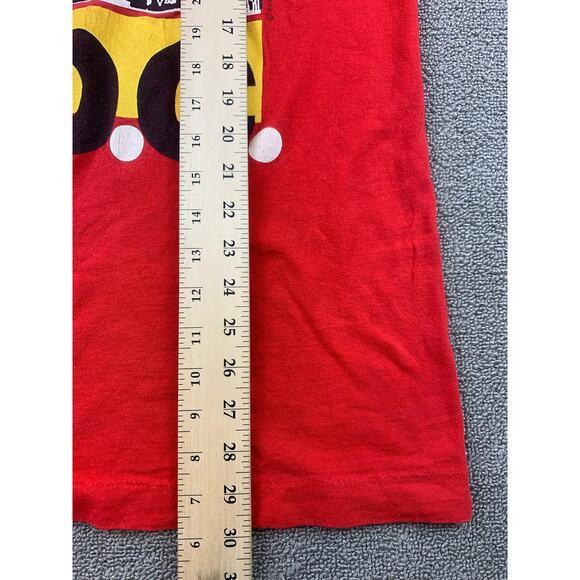Vintage 90s Men's Large Washington DC Capitol Hill Single-Stitch Red Shirt - Picture 6 of 9